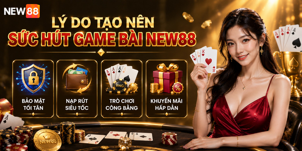 Lý do NEW88 trở thành lựa chọn số 1 của game thủ