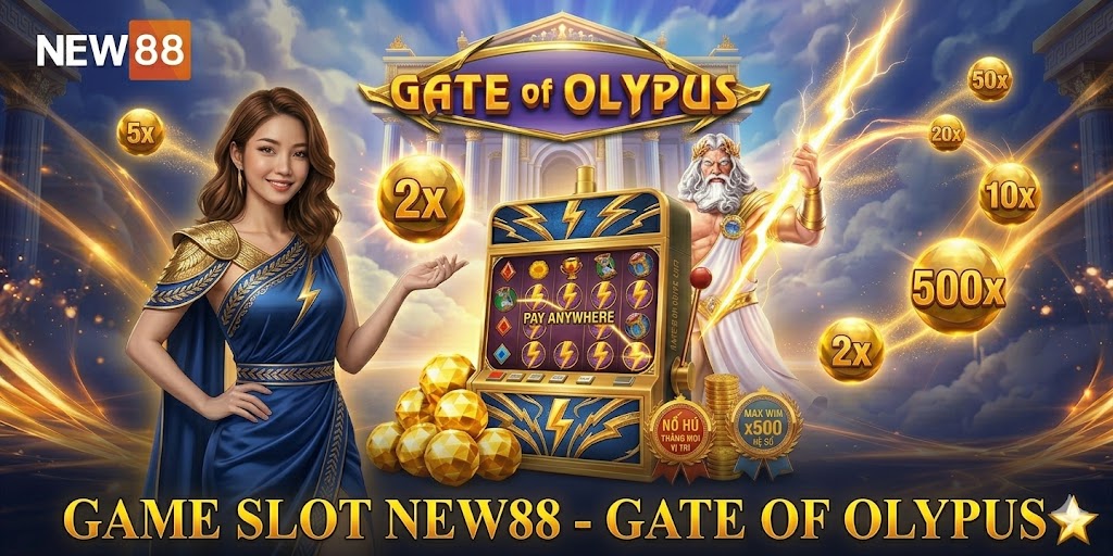 Game nổ hũ NEW88 Gates of Olympus