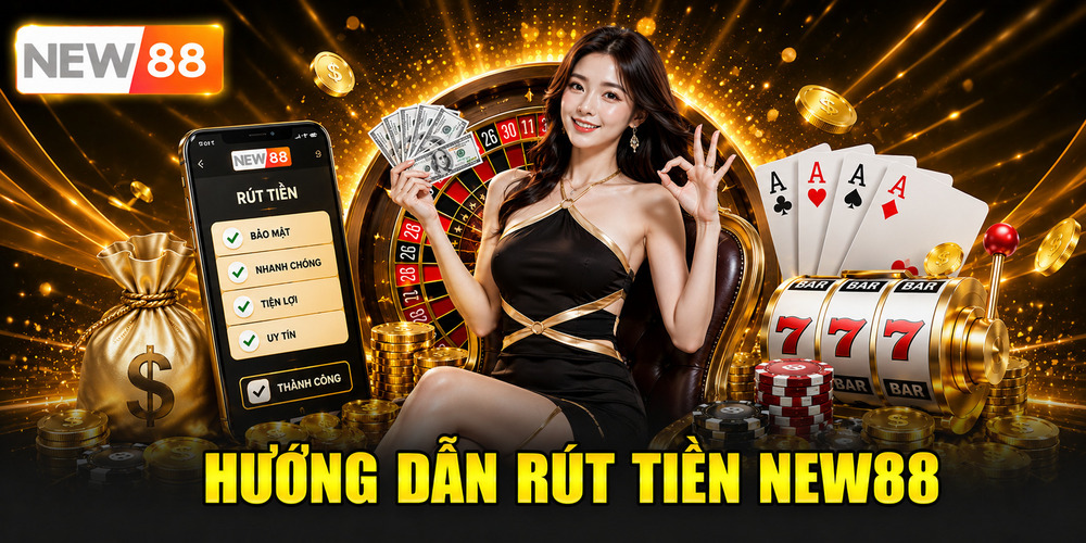 Hướng dẫn rút tiền NEW88