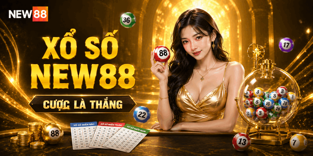 Chơi xổ số NEW88 cơ hội thắng lớn