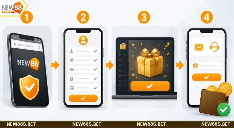 Cách kích hoạt mã quà tặng thưởng NEW88