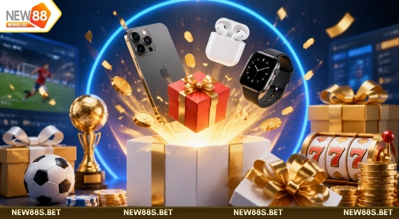 Các chương trình quà tặng NEW88 khủng, hấp dẫn