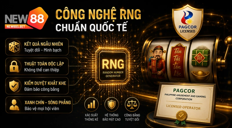 Công nghệ tạo số ngẫu nhiên nổ hũ ông đồ NEW88