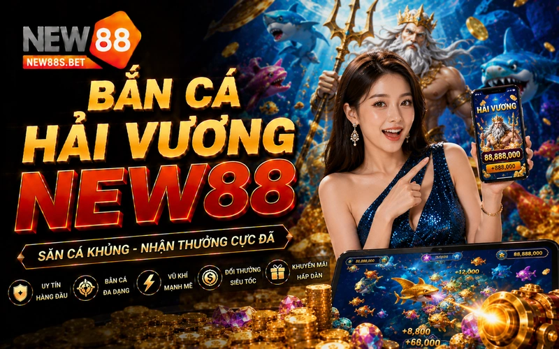 Bắn cá Hải Vương NEW88 hấp dẫn, thu hút