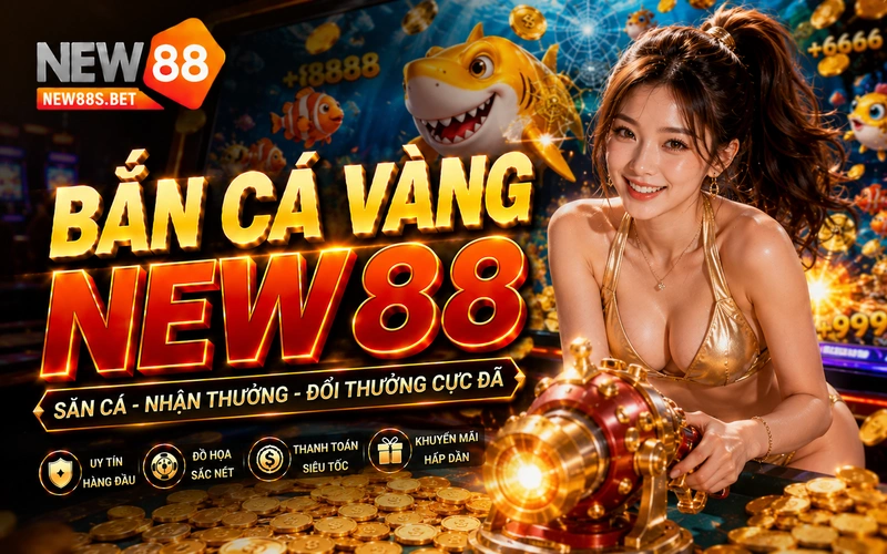 Game bắn cá vàng NEW88 hấp dẫn, kịch tính