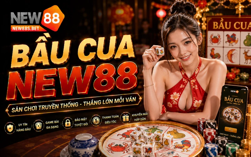 Sảnh cược Bầu cua NEW88 trực tuyến