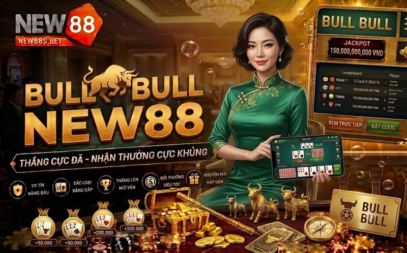 Bull Bull NEW88: Quy luật soi cầu Ngưu Ngưu giật thưởng lớn