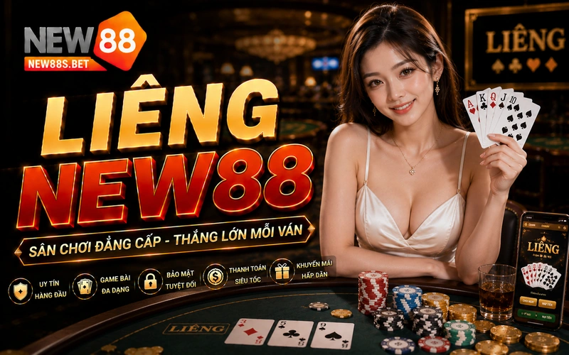 Game bài Liêng NEW88 kịch tính