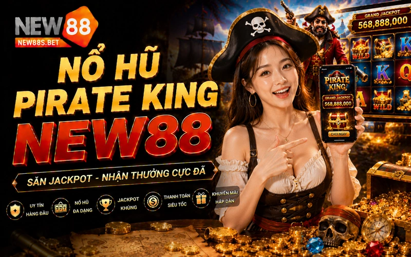Nổ hũ Pirate King NEW88