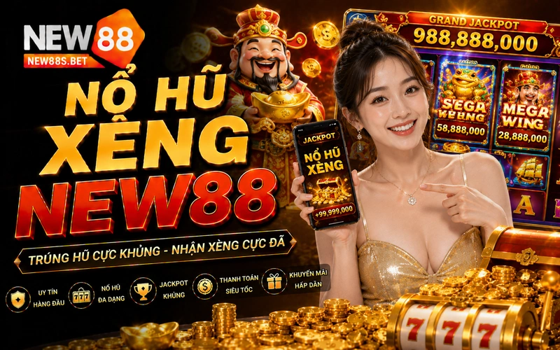 Nổ hũ xèng NEW88 rinh thưởng lớn