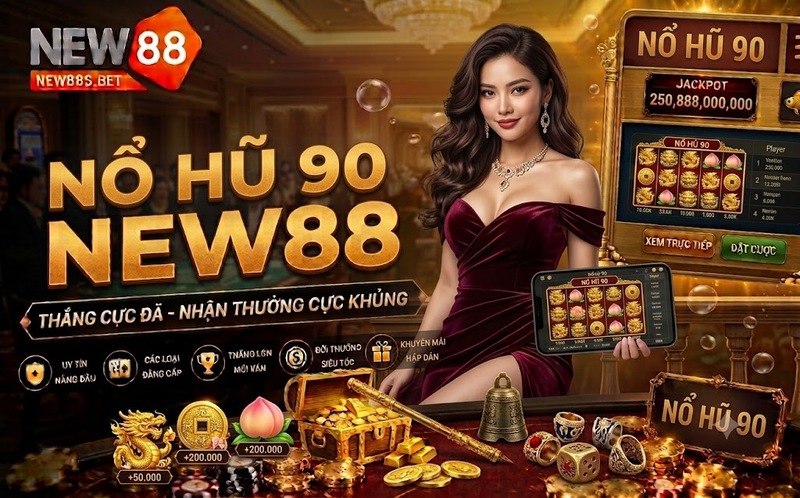 Nổ hũ 90 NEW88: Chiến thuật định vốn săn quỹ thưởng lớn