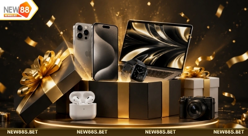 Quà tặng cao cấp dành cho hội viên NEW88