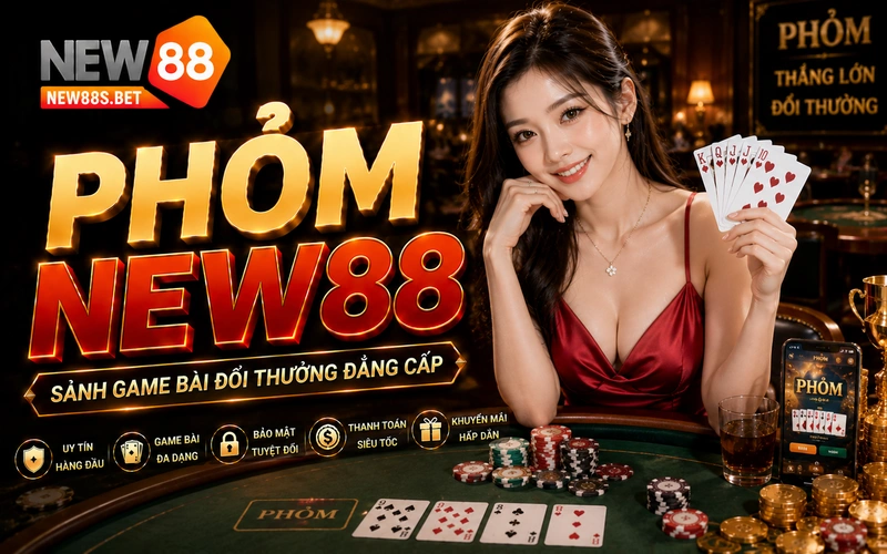 Sảnh game Phỏm NEW88 kịch tính