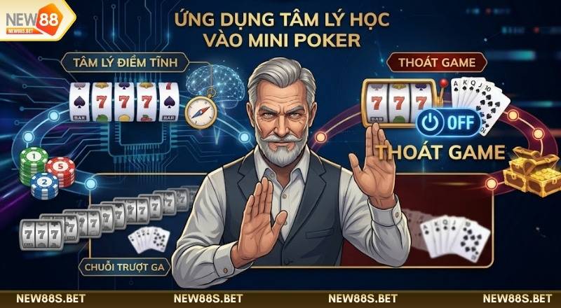 Vận dụng tâm lý học để chơi Mini Porker tại NEW88