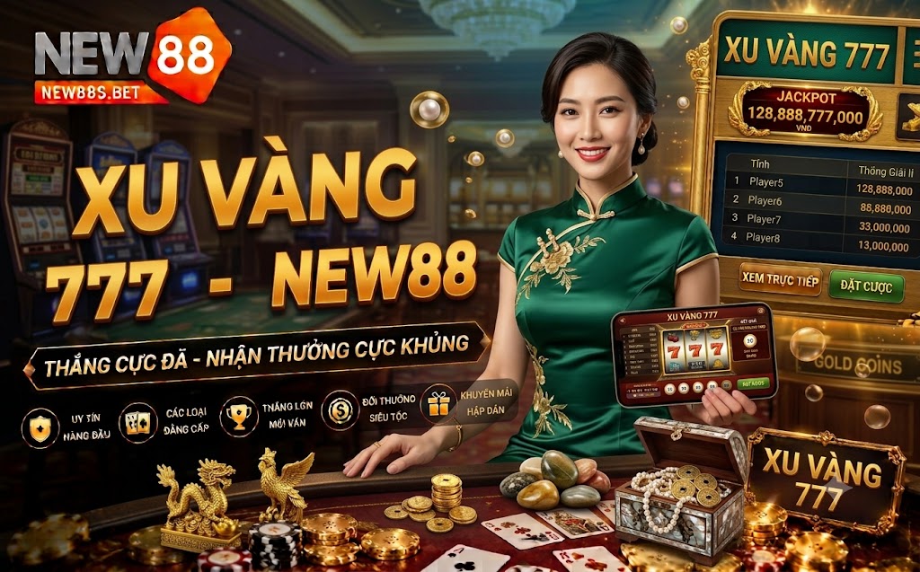 Xu vàng 777 NEW88: Chiến thuật săn hũ đại dương cực đỉnh